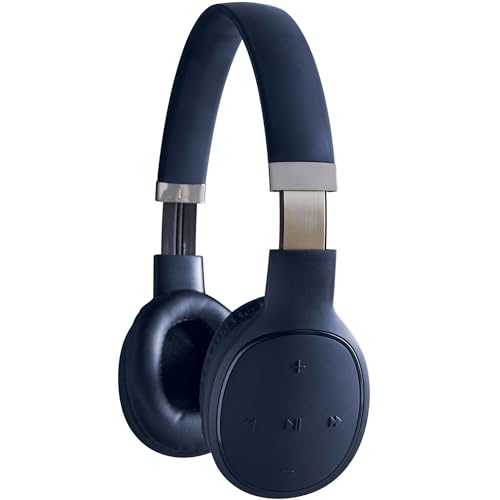 Outdoor Tech - Komodo Over-The-Ear Bluetooth Headphones, Marine Blue - Wired and Wireless, Touch Controls for Music, Microphone, and Answering Phone Calls - Image 2