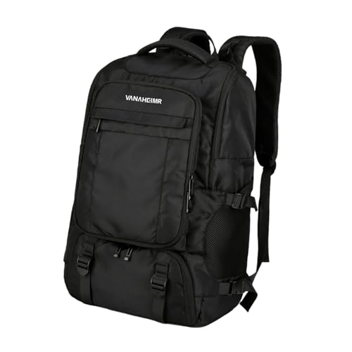 BNF® Camping Backpack with Fresh Storage Travel for Shopping Backpacking Trekking Black|Sporting Goods | Outdoor Sports | Camping & Hiking |1 Camping Backpack