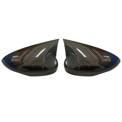 Couvercle rétroviseur Ford Fiesta MK7 anti rayure aspect carbone