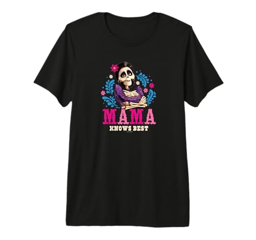 T-shirt Disney Coco Imelda Premium aux finitions haut de gamme