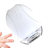 Nail Sander for Seniors, 3 Speeds Nail Sander Cutter with LED Light for Nails – Rechargeable Tool – For Home, Salon, Travel, Camping, Manicure All Ages
