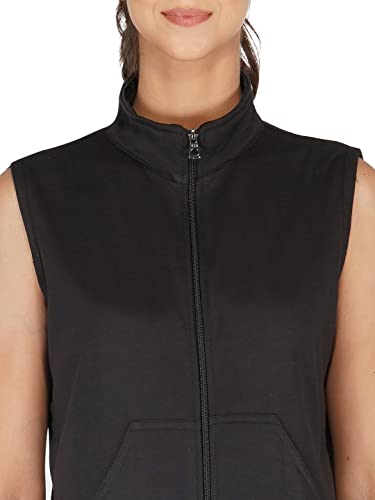 Image of UZARUS Women's Half Sleeves Cotton Fleece Premium Jacket