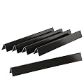 Leship 24.5" Flavorizer Bars for Weber 7539 Genesis 300 Series E310 E320 E330 S310 S320 Grill (with Side-Mounted Control), Porcelain-enameled Replacement for Weber 7540 (5 PCS)