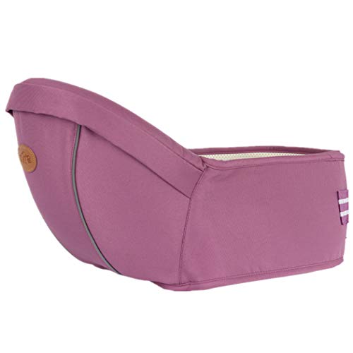 Portador de bebé ergonómico de Hipseat, asiento del taburete de la cintura para llevar a niños pequeños del bebé, peso ligero y ahorro de trabajo