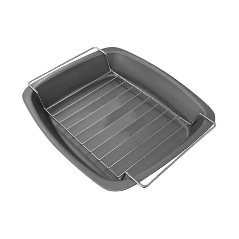 Samuel Groves 37cm Non-Stick Roasting Pan & Rack Cover