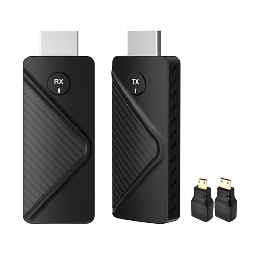 eppfun CS200D ワイヤレスHDMI 無線 送受信機セット1080P HD 30m安定無線転送 5G 低遅延 映像音声同期出力 PC/ノートパソコン、デジカメ Amazon | eppfun CS200D ワイヤレスHDMI 無線 送受信機セット30m 安定