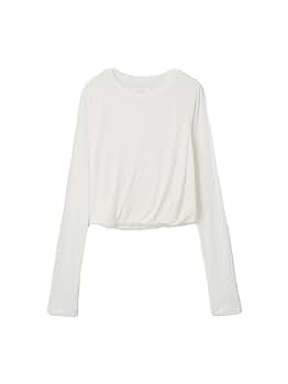 【新品未使用】ミースロエ　ツイスト長袖トップス　ブラック MIESROHE tシャツ ツイスト長袖TOPS レディース : ZOZOTOWN