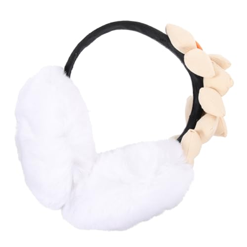 Orejeras de invierno para niñas VALICLUD de felpa suave en color rosa 6