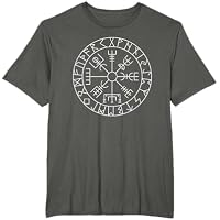 Brújula vikinga del Amuleto de la Suerte Celta Vegvisir Camiseta