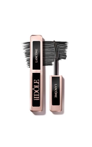 Lancôme Lash Idôle Black Mascara, Volumising Lash Lifting Formula with 360 Micro Bristles, Intense Black, Up to 24 Hour Wear, Clump Free, Volume and Lift Mascara for Women, Midi Size option