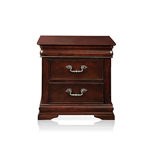 247Shopathome Bedroom-Furniture-Sets, California King, Cherry, #TOP4