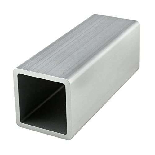 Mssoomm Aluminum Square Tube 1300mm 1 Pack