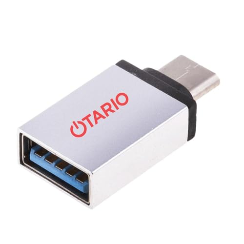 Image of OTARIO OTG Type-C Adapter & USB Connector | High-Speed Data Transfer | Compact, Durable & Plug & Play OTG Converter for Smartphones, Pendrive