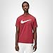 Nike Men's Sportswear Icon Swoosh T-Shirt, Team Crimson, Large