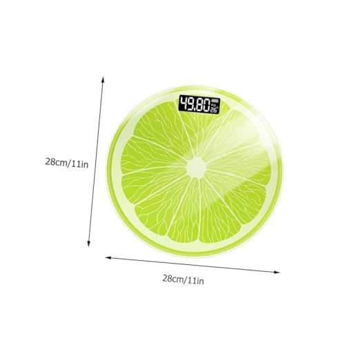 Báscula Digital Precisa para Peso Corporal 28x28 cm Verde miniatura 2