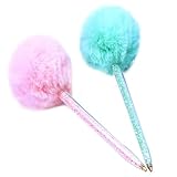 CLISPEED 2 bolígrafos de pintura de cuentas para manualidades con función de diamante adhesivo, material plástico, adecuado para mujeres en punto de cruz y uso doméstico, color aleatorio