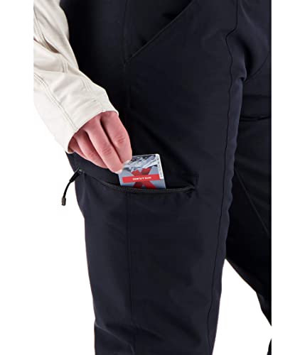 Obermeyer Malta Bib Overalls Black 2 R #TOP5