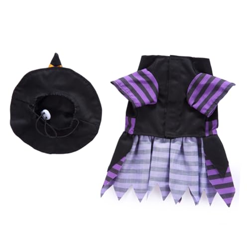 Disfraz Halloween Bruja para Perro Talla L miniatura 3