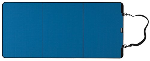 Tapis de fitness Reebok 130x58x1 cm noir pour gym à la maison