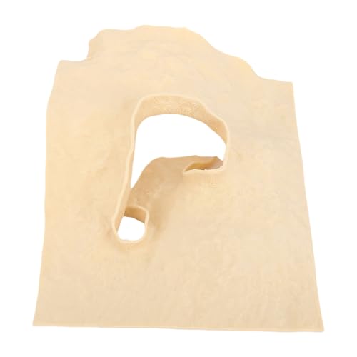 Asixxsix Décorations D'Aquarium, PETG 3D Printing Hideaway Rock Cave Cave Aquarium Ornement, Double Fonction Ornements Non Toxiques Ornements Fish Maison pour Betta Rest Hide Play Race (Jaune Sable)
