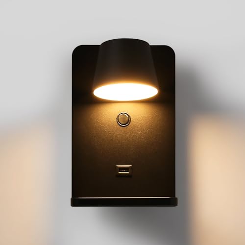 Aplique para dormitorio que soluciona la falta de espacio y enchufes 7