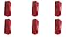 6 Pack! Red Surface-Mounted Fire Extinguisher Cabinet with Hammer Attachment for 5 lb. Fire Extinguisher Box Outdoor Fire Cabinet Mounted Extinguisher Cabinet Fire Extinguisher Cover