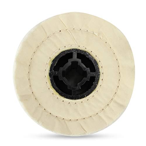 BHA Spiral Sewn Buffing and Polishing Drum, 4.5