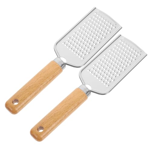 Kit rallador y cortador de acero inoxidable multiusos 2 piezas miniatura 1