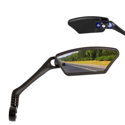 MSW Flat Bar Mirror with High Definition Glass - Right