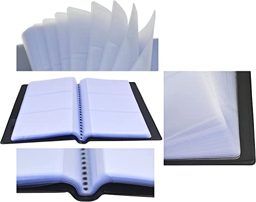 Raccoglitore Carte, Album Carte - 4 Tasche - 50