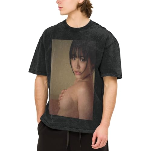 人気 東雲うみ (119) 復古 夏の プリントtシャツ ?ラウンドネック メンズ半袖 Tシャツ 洗える ?カップル トップス 吸汗 速乾 変形しにくい 薄くて軽い カジュアル メンズトップスのサムネイル