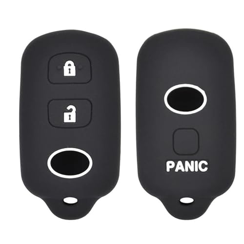 Coque clé compatible avec Toyota Sienna et Solara de 1999 à 2003 pour boîtier télécommande