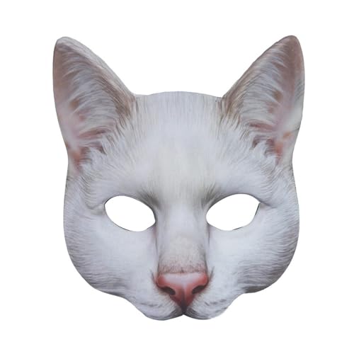 Masque de chat confortable pour bal masqué et événement