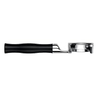 Normcore 58 mm schlanker, bodenloser Siebträger, 18 g Korb, schwarz eloxiertes Aluminium, passend für Gaggia Classic Maschinen, Präzisions-Doppelschusskorb – Ansicht 6