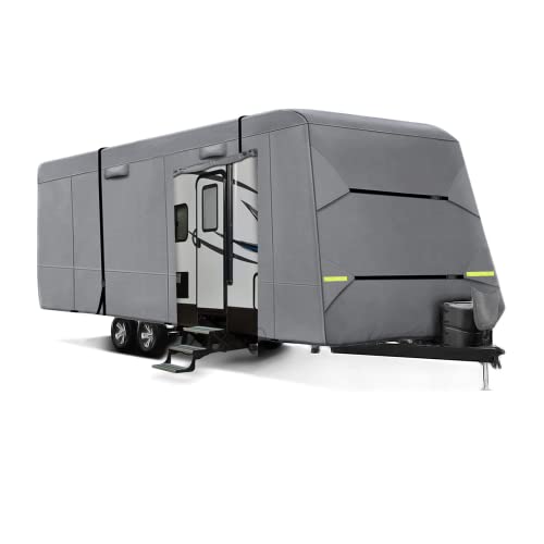 Nalone Travel Trailer Rv Cover Windproof Camper Cover Fit For 22'-24', Windproof Ripstop Extra Thick Motorhome Rv Cover #TOP23