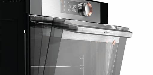 Dietrich DOP7220X pyrolysugn - svart, multifunktionell, 73L, A+