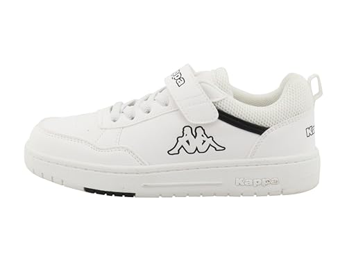 Supremo - Kappa 95k0513004 Basket, White Black, 34 EU