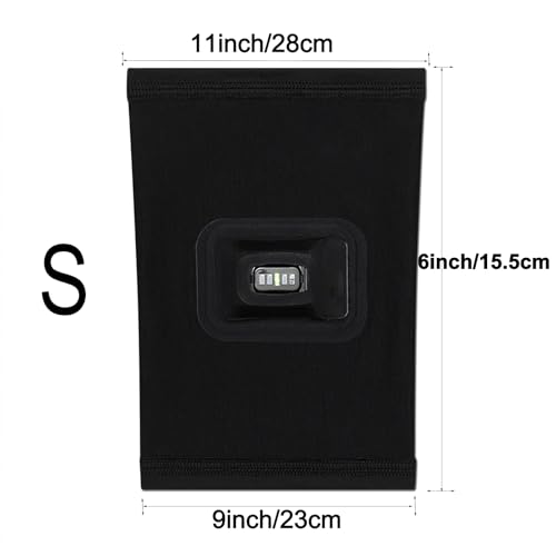 Fitcent Arm Sleeve Heart Rate Monitor Accessories for Whoop 5.0 Whoop 4.0, Bicep Wear for Whoop 5.0 MG Whoop 4.0 Fitness Tracker (S)