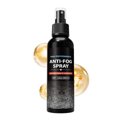 Spray Antivaho Para Cristales De Coche, 120ml Aerosol de Limpieza Duradero para Interior Automotriz, Spray Antivaho Para Cristales Interiores De Coche, Para Gafas Automotrices Remolque Autocaravana Ca
