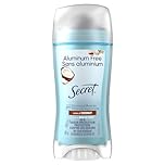 Secret Aluminum Free Deodorant for Women, Coconut Scent, 68g