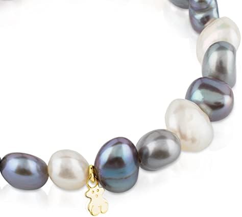 Pulsera TOUS de Perlas y Oso 18kt 31JtDwU9GTL. AC SR38. SL1000
