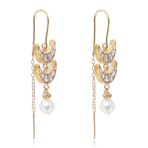 UNNIYARCHA-Chaand-Bali-Sui-Dhaga-Earrings-for-Women-Pure-Silver-925-Sterling-Silver-Jewellery-with-Certificate-of-Authenticity-925-Earrings-for-Women-Silver