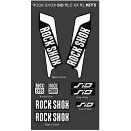 Sram, AM DECAL SID SEL 120 29 MGRY/BLK Unisex adult, BLK, UNIQUE, Black