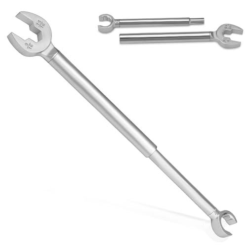 Miucoguier Plumber wrench, 2-in-1 Angle Stop Wrench for Angle Stops, Straight Stops, and Compression Couplings,Plumbing Tools for Faucet Nuts, and Spigots - Image 8