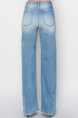 SALT TREE Risen Jeans - High Rise Straight Jeans - RDP5542RT2