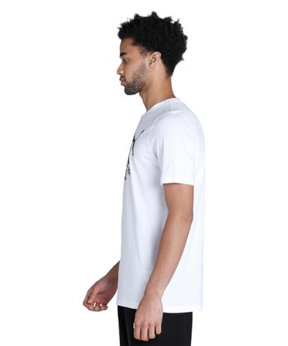 Image of Puma Men Polyester Regular Fit T-Shirt