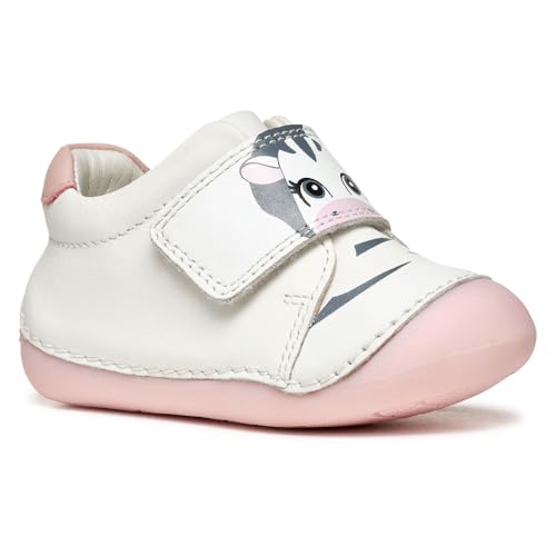 Geox Bébé Fille B Tutim, White Rose, 19 EU