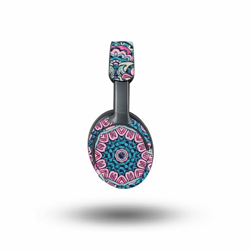 Image of MightySkins Carbon Fiber Skin Compatible with Bose QuietComfort Ultra - Tribal Mandala | Protective, Durable Textured Carbon Fiber Finish | Easy to Apply