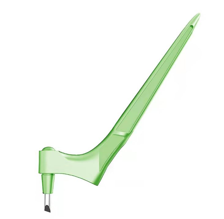 quanolo Craft Cutting Tool - 1+1 Free | Slice with Surgical Precision – FineSlice Cuts What Scissors Can’t (Green-X2PCS)