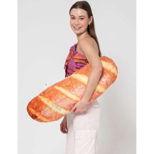 Image of ADORA Bread Soft Toy Baby Plushies - 100 cm Lovable Huggable Soft Toy, Big Size Plush Pillow, Elegant Soft Plush for Babies, Great Birthday Gift for Girls